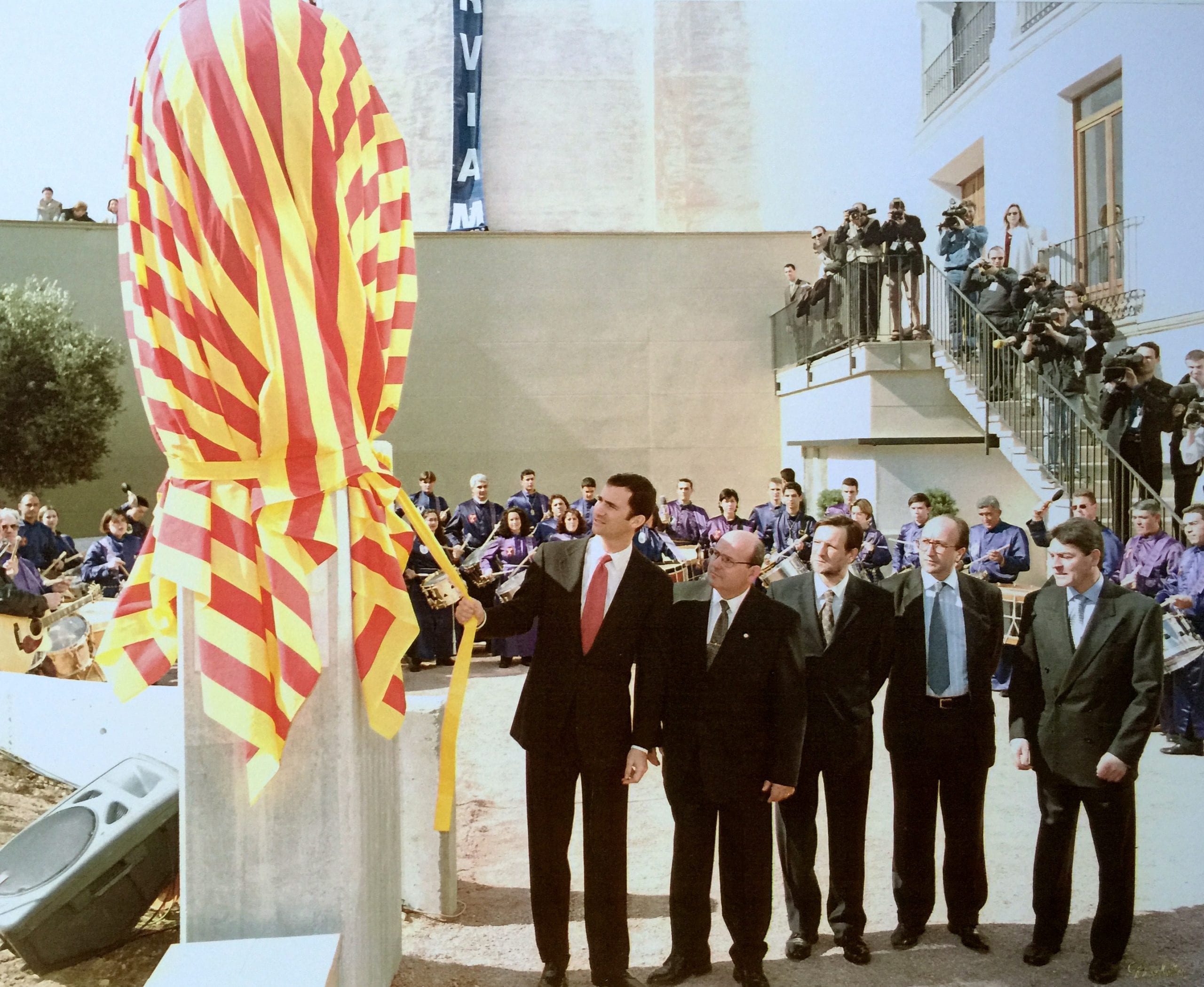 El Príncipe de Asturias en la inauguración del Centro Buñuel - CBC