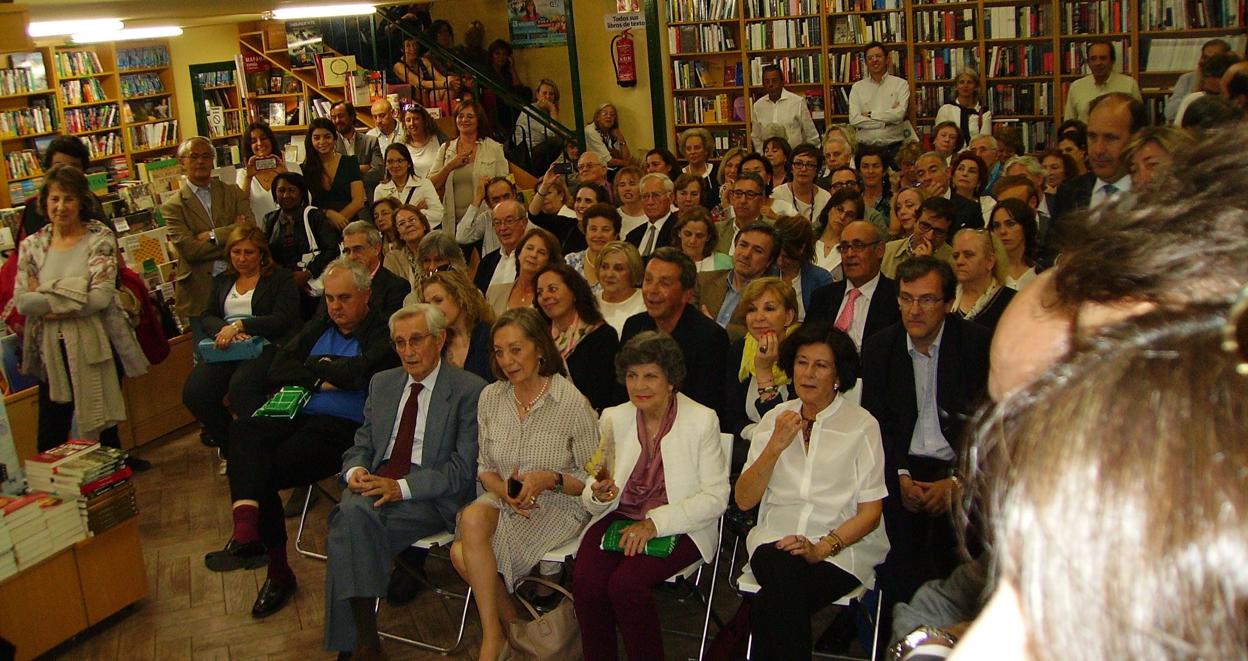 Público asistente a la presentación de "El coronel de los martes"