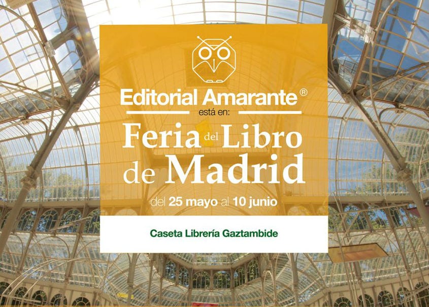 Editorial Amarante en la Feria del Libro de Madrid