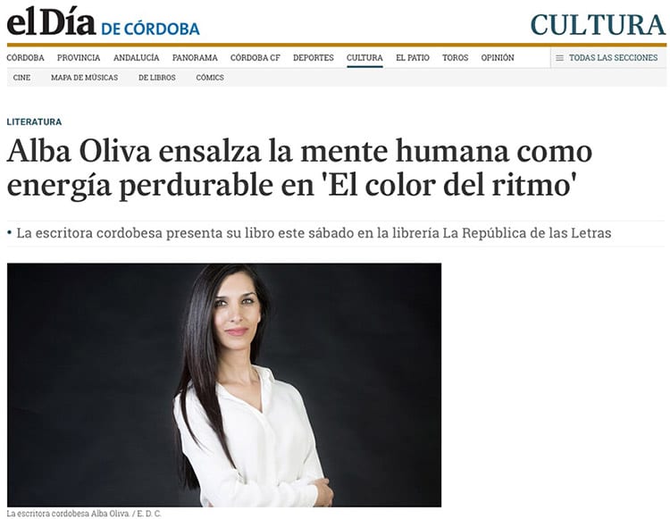 Alba Oliva ensalza la mente humana como energía perdurable en 'El color del ritmo'