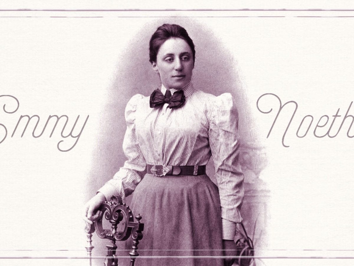 Emmy Noether, mujer, judía y matemática. Tres obstáculos que su persistencia y genialidad superaron