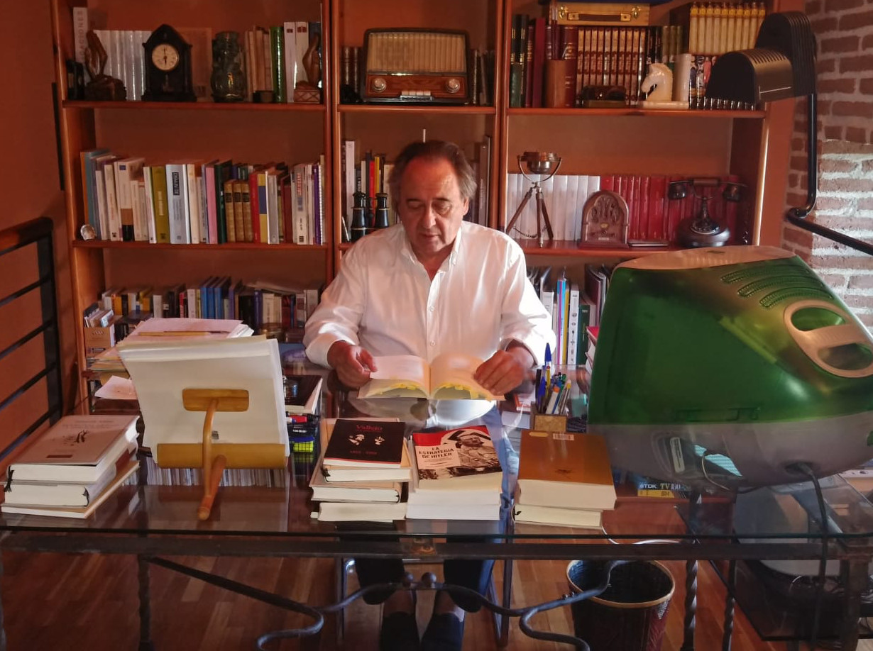 Luis Melero autor “Retazos de ayer (antología del autor)” y “El silencio de la lengua”