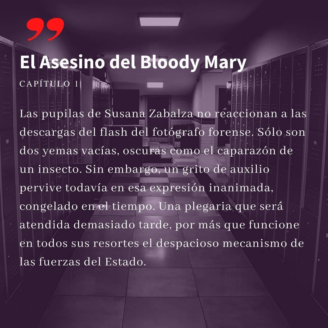 El asesino del bloody mary - Julio Fuentes González - Editorial Amarante